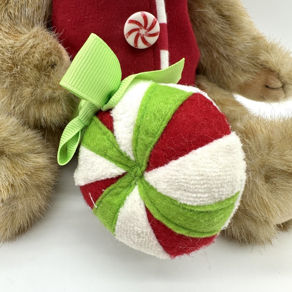 RETIRED The Bearington Collection ANDY & CANDY 173195 Stuffed Animal Christmas - Picture 3 of 7